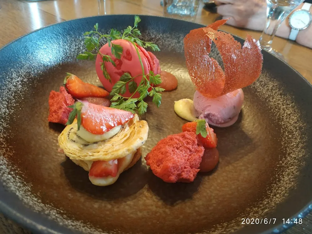 Dessert À Base de Fraises