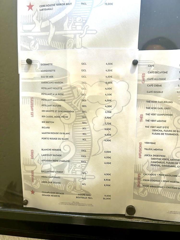 Le Chaudron - Menu Image 2