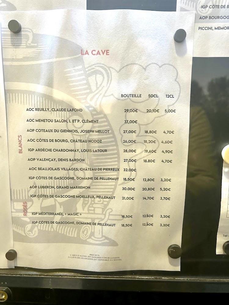 Le Chaudron - Menu Image 3